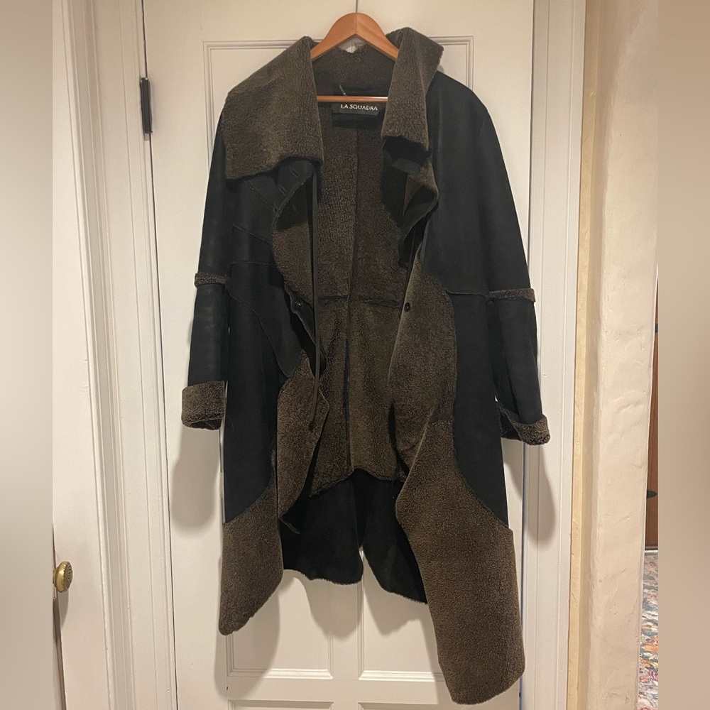 Real Shearling coat by La Squadra